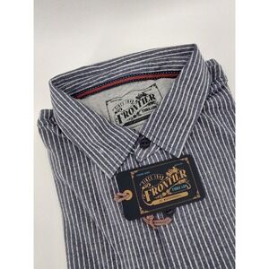 Frontier Threads Men's Short Sleeve Camp Buttondown Shirt Size XL